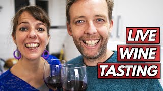 Live Holiday Wine Tasting with James & Yoly 🍷