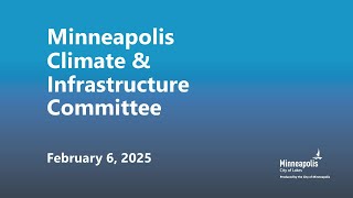 February 6, 2025 Climate \u0026 Infrastructure Committee