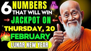 6 Lucky Numbers to FOCUS and GET RICH on Thursday 20th FEBRUARY 2025 Unlock Your Fortune