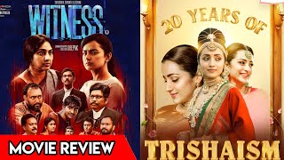20 Years Of Trisha | Witness Movie Review | Trisha | Movie Buddie