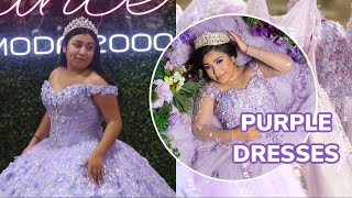 Purple Tangled Inspired Quince Dress | Planning My Quince EP5