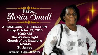 In Loving Memory of Pastor Gloria Small