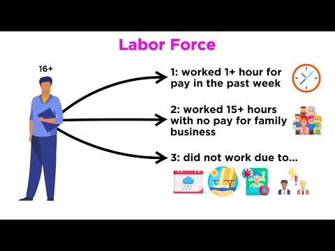 Who is included in the labor force?