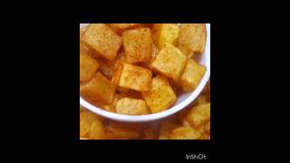 5 Minute Recipe | Potato Snacks Tea Time Recipe | Evening Snacks| Crispy Potato Cubes Recipe #Shorts