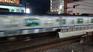 JR東日本E235系1000番台横クラF-05編成+横クラJ-26編成1615F横須賀・総武快速線快速津田沼行き亀戸駅通過