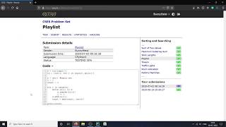 PYTHON Playlist Algorithm - CSES Sorting and Searching #10