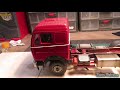 italeri 1 24 mercedes benz 2238 custom crane truck full build video