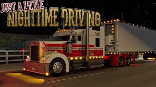 Nighttime Driving - ATS American Truck Simulator