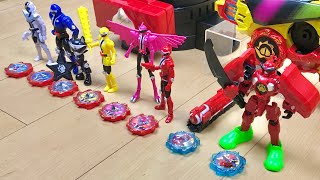 【DX Power Rangers Donbrothers #2】🍑👹🐒🦆🐕新商品丸分かり⁉︎ドンブラザーズのドンブラスター、チェンジヒーローズ、アバタロウギアで遊んでみた