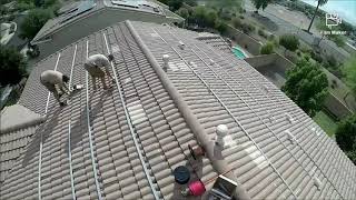 13kW Solar Panel Installation Time Lapse
