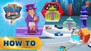 PAW Patrol: The Movie - True Metal Total City Rescue Set - How To Build & Play