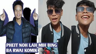 Lah mih bing u nongrwai komik || Rwai komik da Jingrwai khiewkbong || khasi reaction video