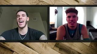 One on One with Lonzo and LaMelo Ball | Pelicans vs. Hornets