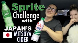 Sprite Challenge with Mitsuya Cider in Japan!