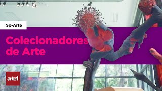 COLECIONADORES BUSCAM NOVIDADES NA SP-ARTE  | Arte1 Em Movimento