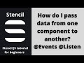 Communication between web components using stenciljs with practical example
