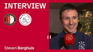 Berghuis: 'Voor nu content met de drie punten' | Reactie na Feyenoord - Ajax