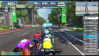 OTR Racin' Time // Stage 5: Flat Is Fast - The Fan Flats // Richmond // Zwift Score 520 to 650 //