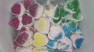 84 Reformed Hearts 💖💛💚💙✨|| Mini Mass Crush ||ODDLY SATISFYING||ASMR