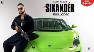 Sikander : Karan Aujla (Title song)Guri // Kartar Cheema// Sikander 2 // New Punjabi Song 2019/.
