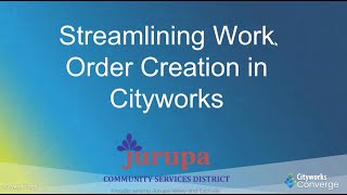 Jurupa Community Service District, CA: Streamlining Work Order Creation in Cityworks