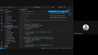 Debugging python code in Visual Studio Code (in Tamil)