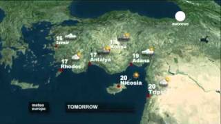 Euronews weather forecast 2010-2014