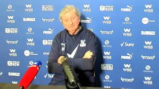 Roy Hodgson - Crystal Palace v Man Utd - Pre-Match Press Conference