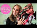 BIG fabric haul 💕 Stitch Festival haul 2024 | It`s Sew Tanschi