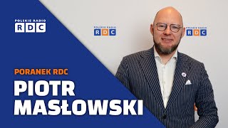 Senator Piotr Masłowski, Polska 2050 | Poranek RDC #polityka #Polska2050