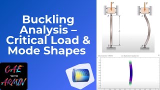 🔩 COMSOL Tutorial: Buckling Analysis – Critical Load & Mode Shapes 💡