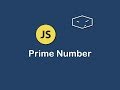 prime number in javascript