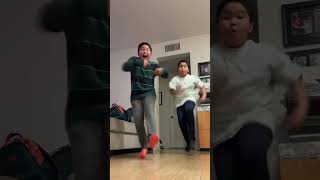 Tiktok Twins on Underneath the tree #shorts #trending #dance