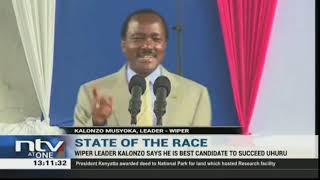 Kalonzo: It is about time Kenya tried a lawyer for a president