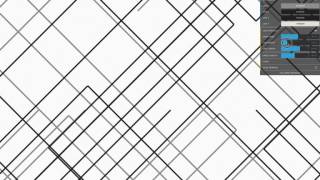 ofxDatGui example-xGenerativeLines TEST