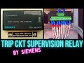 Trip Circuit Supervision Relay- by SIEMENS.