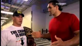 John Cena Speaking Punjabi With The Great Khali