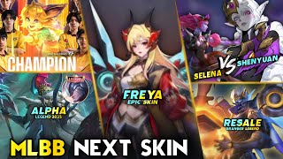 FREYA EPIC | JOY FNOP CHAMPION | RESALE GRANGER LEGEND SKIN | NEW HERO SHENYUAN - Mobile Legends