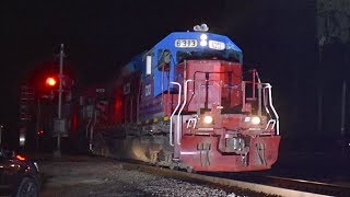 HLCX 6313 leads T1X through Wadsworth, IL. 8/4/18