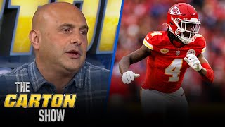Chiefs without Rice, Caleb praised, Does Adams miss Green Bay? | NFL | THE CARTON SHOW