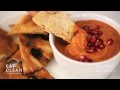 Roasted Red Pepper, Walnut, and Pomegranate Dip - Eat Clean with Shira Bocar