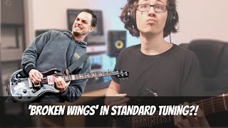 Alter Bridge - Broken Wings played in standard (Original Key)