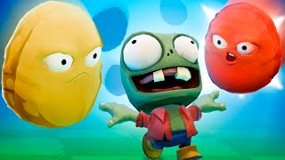 Hice LA BOLERA PERO en 3D 🏃!!! - Plantas VS Zombies