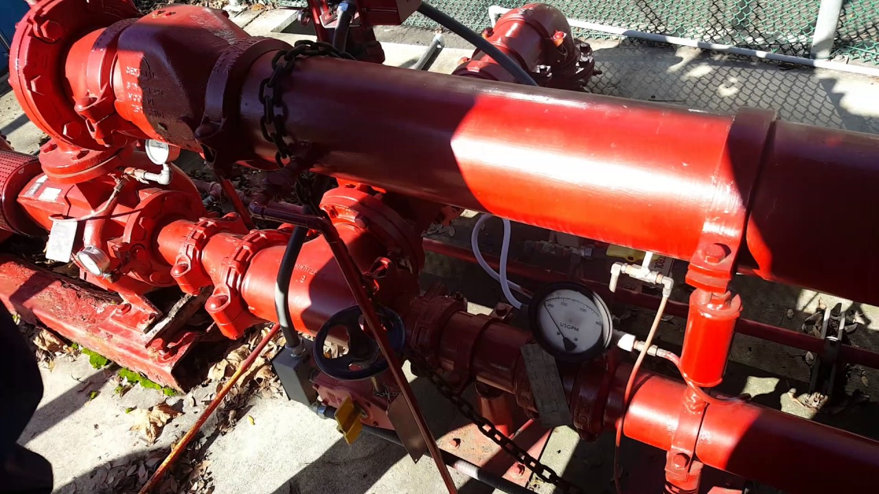 FIRE PUMP How To Perform Annual Fire Pump Test. - YouTube