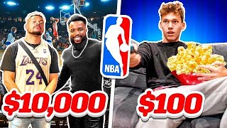 2HYPE $10,000 vs. $100 NBA Experience