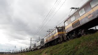 三岐鉄道 ED45重連とホキ1000