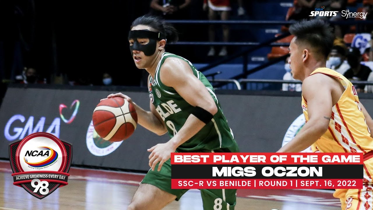 NCAA Season 98 | Best Player: Migs Oczon (Benilde Vs SSC-R) | Men's ...