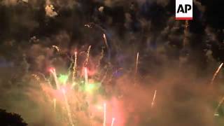 Paris celebrates Bastille Day with fireworks