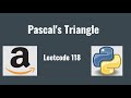 Leetcode 118. Pascal's Triangle