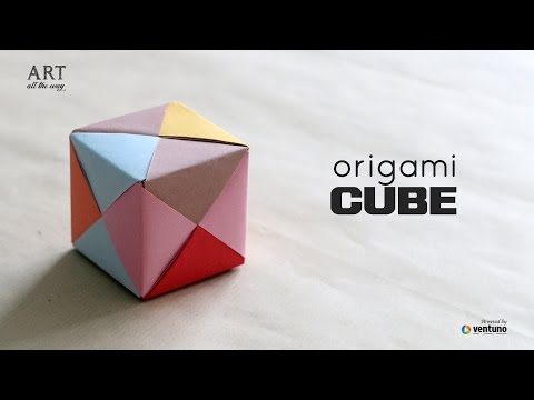 How to Fold an DIY : Origami 3D Cube How to Fold an DIY : Origami 3D Cube